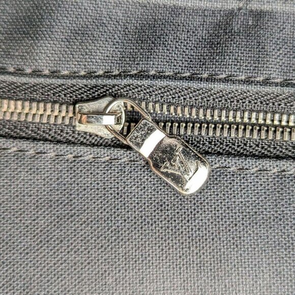 Authentic Louis Vuitton Damier Graphite Porte Document Voyage PM Bag Black Mens - Picture 14 of 16